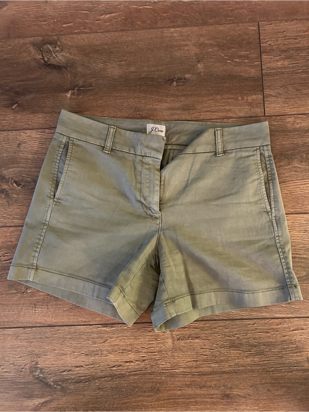 Green shorts from J.Crew